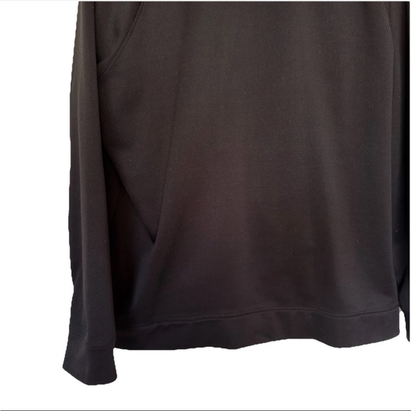 Eddie Bauer Hoodie Mens Large Black Motion FreeDry Full Zip Performance Fleece - Picture 8 of 12